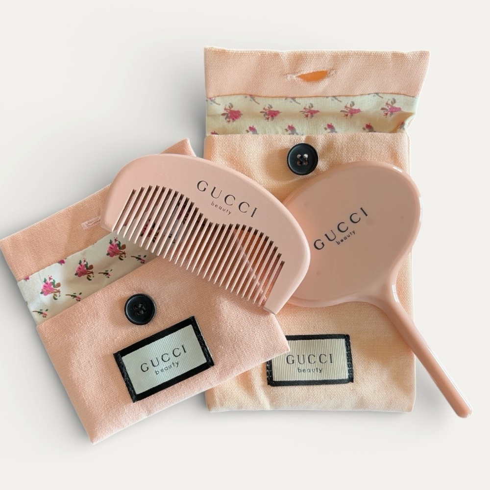 Gucci Beauty Peony Comb and Mirror Set - Picture 3 of 7